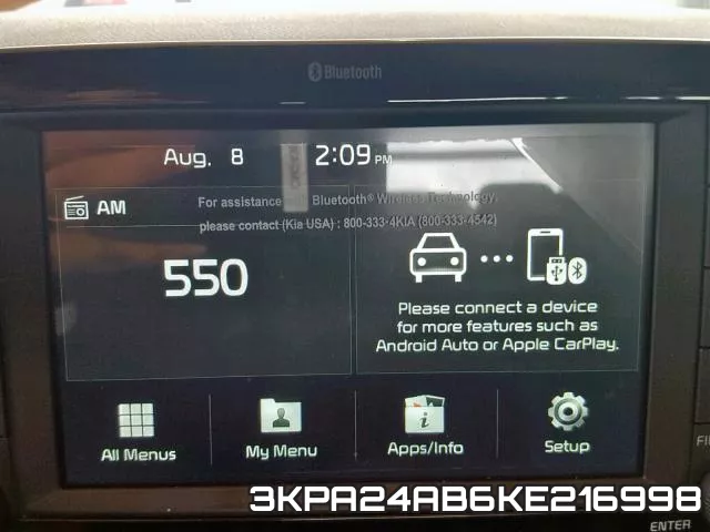 3KPA24AB6KE216998 фото 10