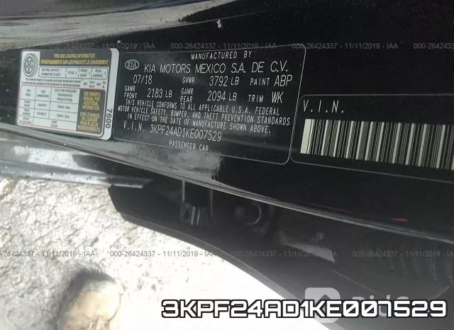 3KPF24AD1KE007529 фото 10