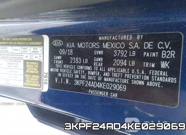 3KPF24AD4KE029069 фото 10
