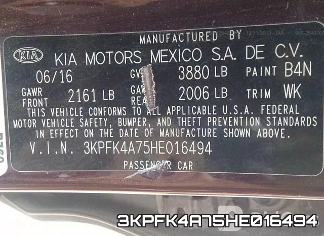 3KPFK4A75HE016494 фото 10