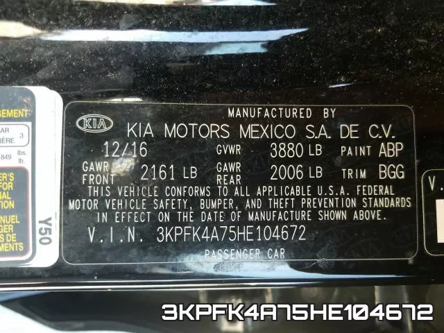 3KPFK4A75HE104672 фото 2