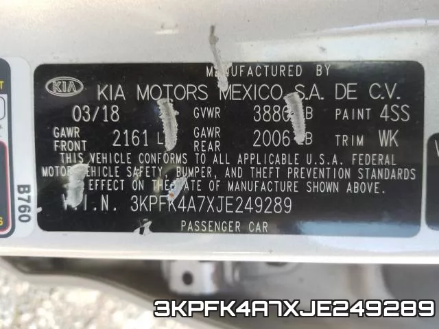 3KPFK4A7XJE249289 фото 2
