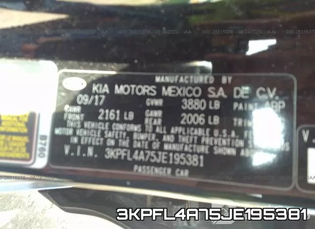 3KPFL4A75JE195381 фото 10