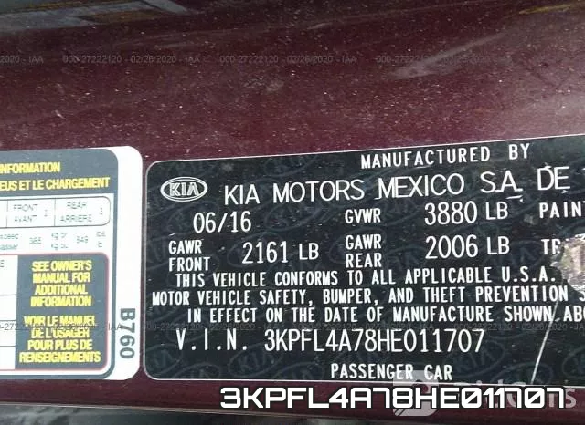 3KPFL4A78HE011707 фото 10