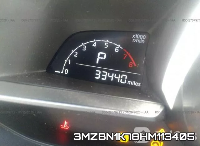 3MZBN1K78HM113405 фото 8
