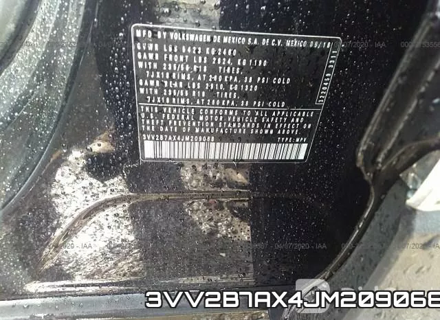3VV2B7AX4JM209068 фото 10