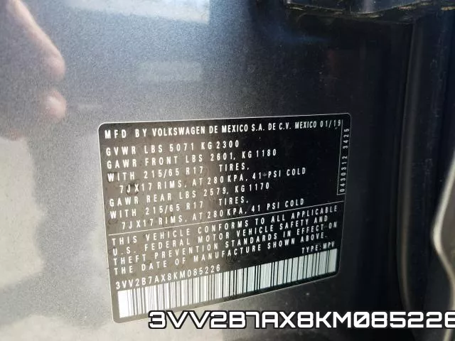 3VV2B7AX8KM085226 фото 2