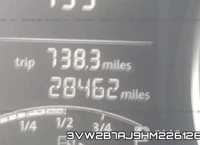3VW2B7AJ9HM226126 фото 8