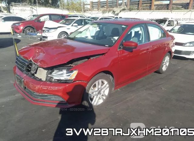 3VW2B7AJXHM201705 фото 3