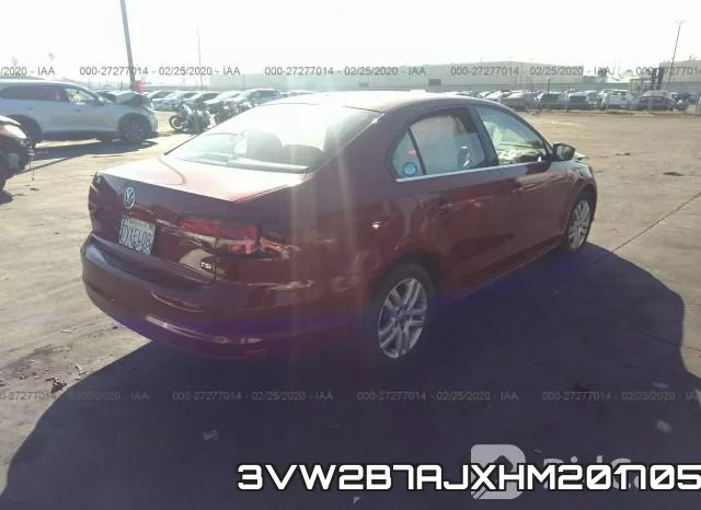 3VW2B7AJXHM201705 фото 5