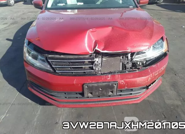 3VW2B7AJXHM201705 фото 7