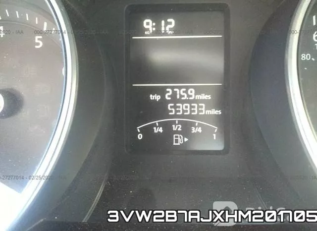3VW2B7AJXHM201705 фото 8