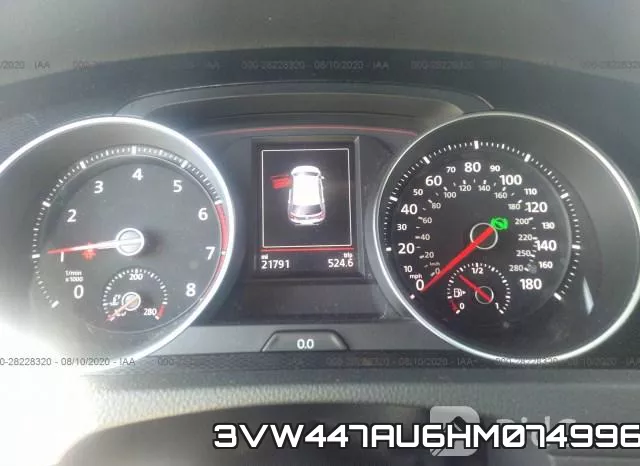 3VW447AU6HM074996 фото 8