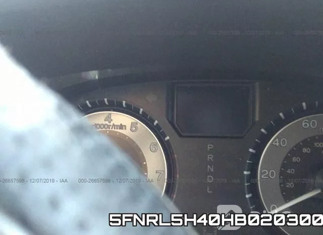5FNRL5H40HB020300 фото 8