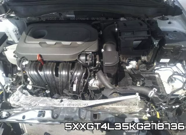 5XXGT4L35KG278736 фото 2