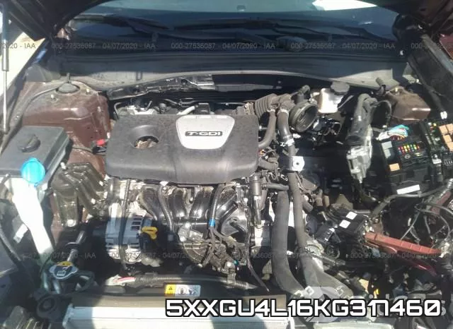 5XXGU4L16KG317460 фото 2