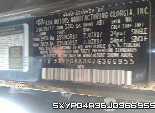 5XYPG4A36JG366955 фото 10