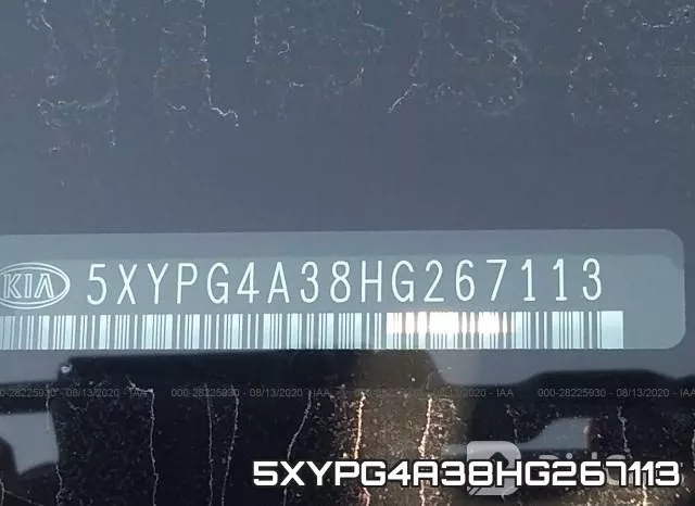 5XYPG4A38HG267113 фото 10