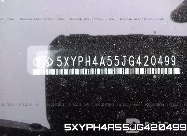 5XYPH4A55JG420499 фото 10