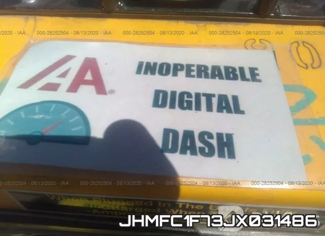 JHMFC1F73JX031486 фото 8