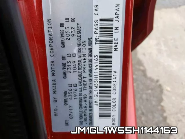 JM1GL1W55H1144163 фото 2