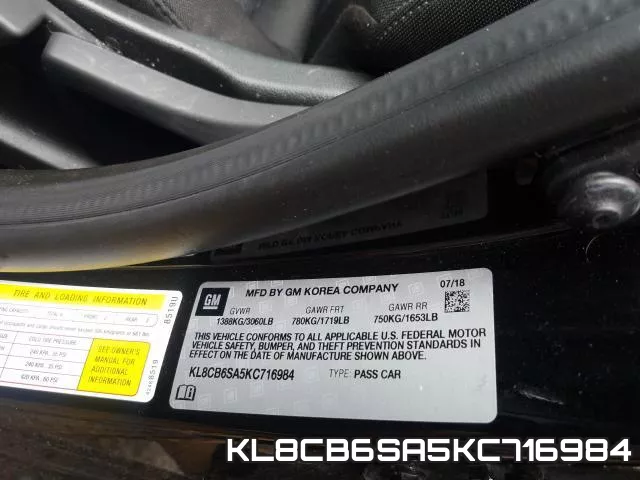 KL8CB6SA5KC716984 фото 2