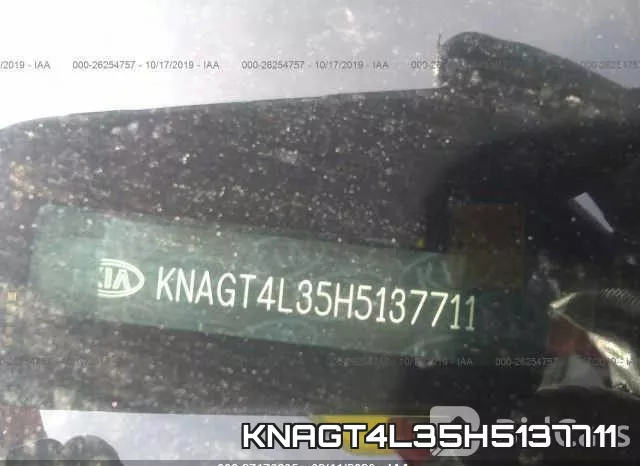 KNAGT4L35H5137711 фото 10