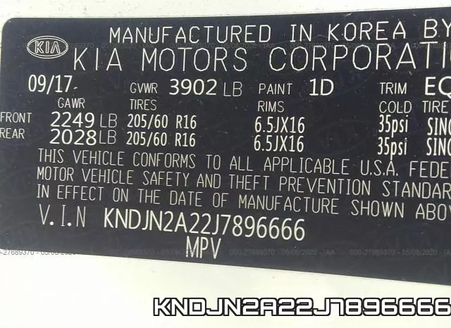 KNDJN2A22J7896666 фото 10