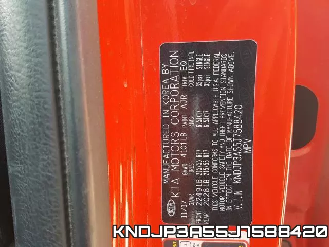 KNDJP3A55J7588420 фото 2