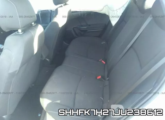 SHHFK7H27JU238612 фото 9
