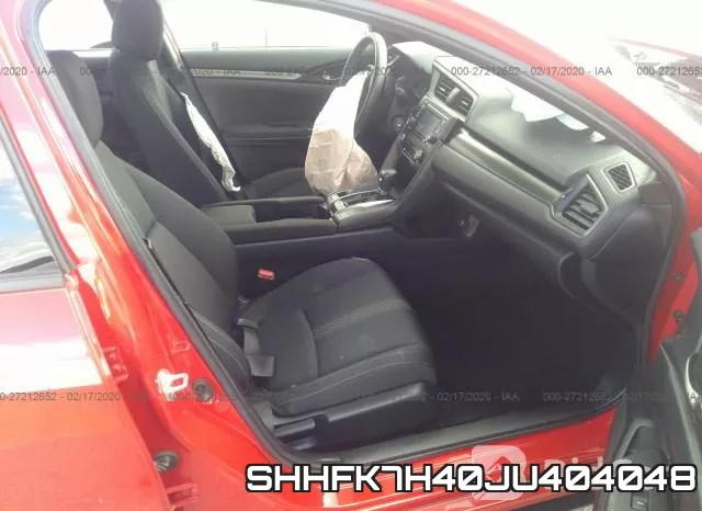 SHHFK7H40JU404048 фото 6