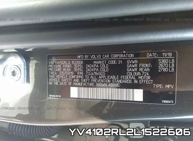 YV4102RL2L1522606 фото 9