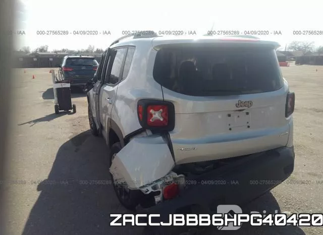 ZACCJBBB6HPG40420 фото 4
