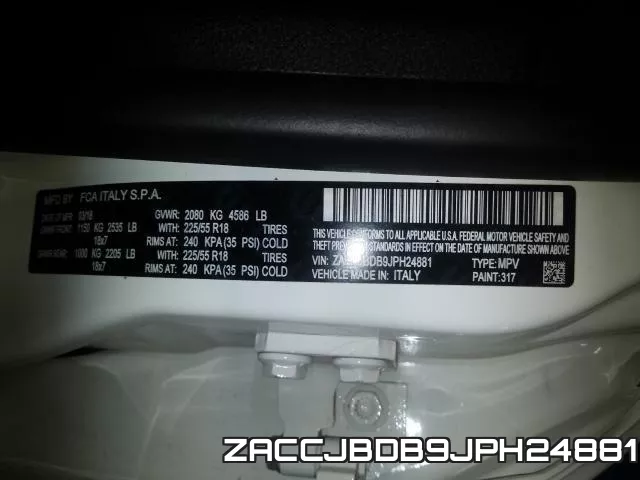 ZACCJBDB9JPH24881 фото 2