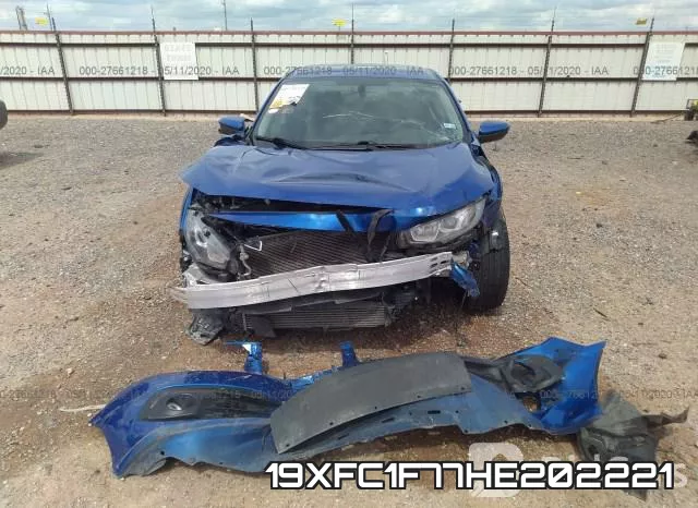 19XFC1F77HE202221 фото 7