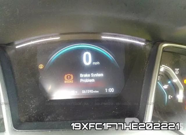 19XFC1F77HE202221 фото 8
