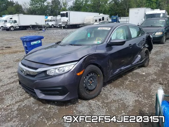 19XFC2F54JE203157 фото 3