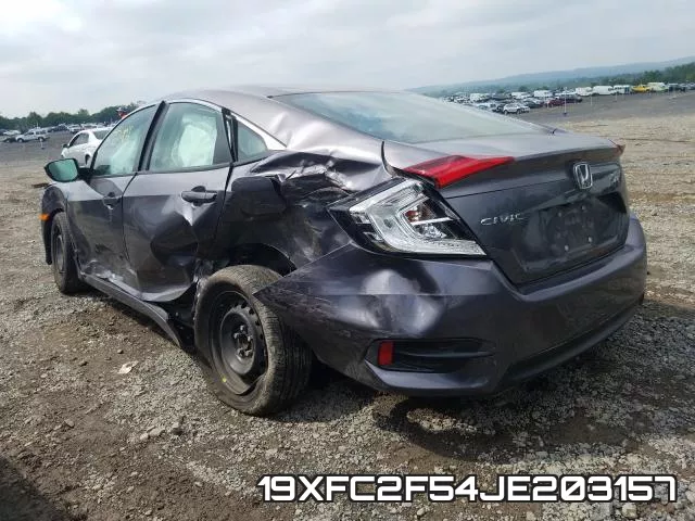 19XFC2F54JE203157 фото 4