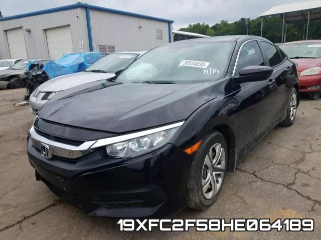 19XFC2F58HE064189 фото 3