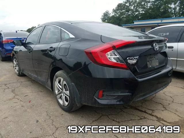 19XFC2F58HE064189 фото 4