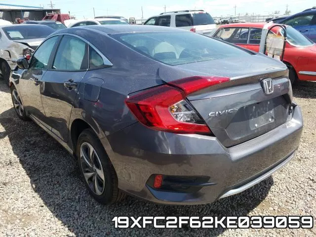 19XFC2F62KE039059 фото 4