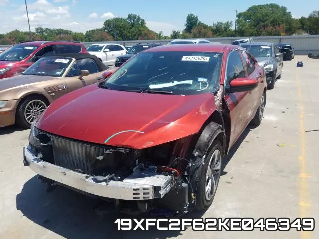 19XFC2F62KE046349 фото 3