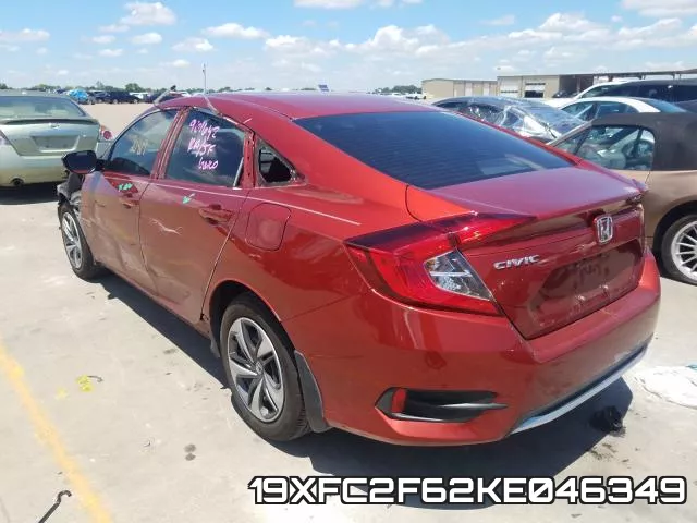 19XFC2F62KE046349 фото 4