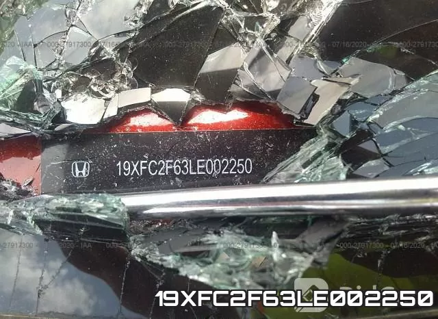 19XFC2F63LE002250 фото 10