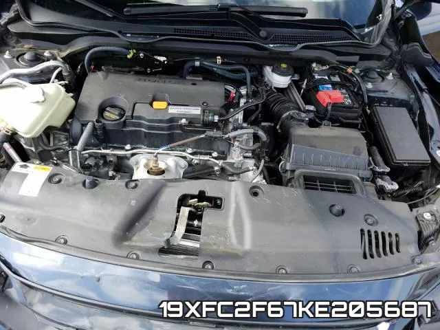 19XFC2F67KE205687 фото 8