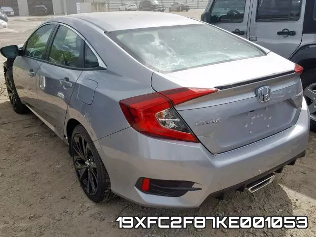19XFC2F87KE001053 фото 4