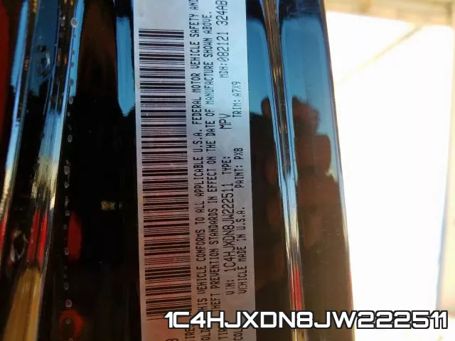 1C4HJXDN8JW222511 фото 2