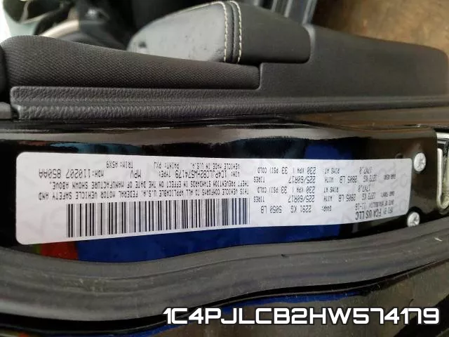 1C4PJLCB2HW574179 фото 2