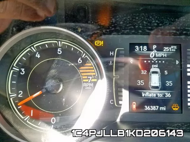 1C4PJLLB1KD206143 фото 9