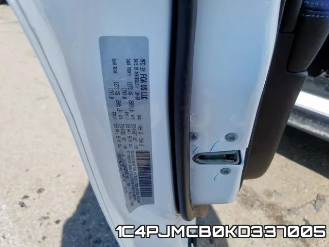 1C4PJMCB0KD337005 фото 2
